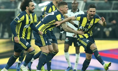 Veliki povratak Fenerbahčea u drugom poluvremenu, Vida asistirao za Bešiktaš