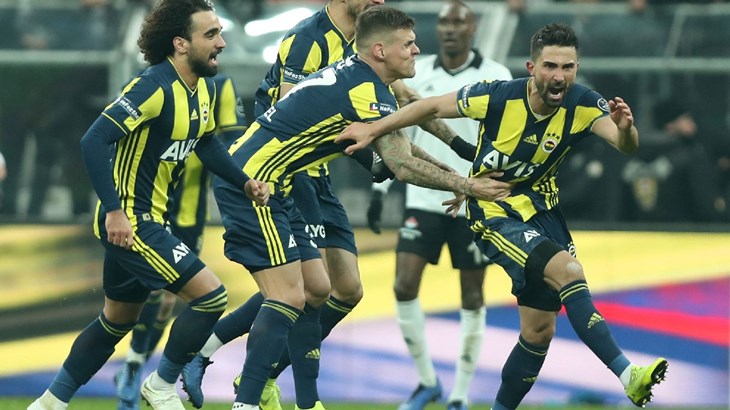 Veliki povratak Fenerbahčea u drugom poluvremenu, Vida asistirao za Bešiktaš