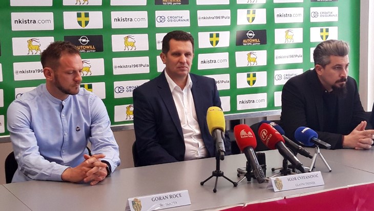 Cvitanović predstavljen kao novi trener Istre 1961: "Igrači će morati više surađivati"