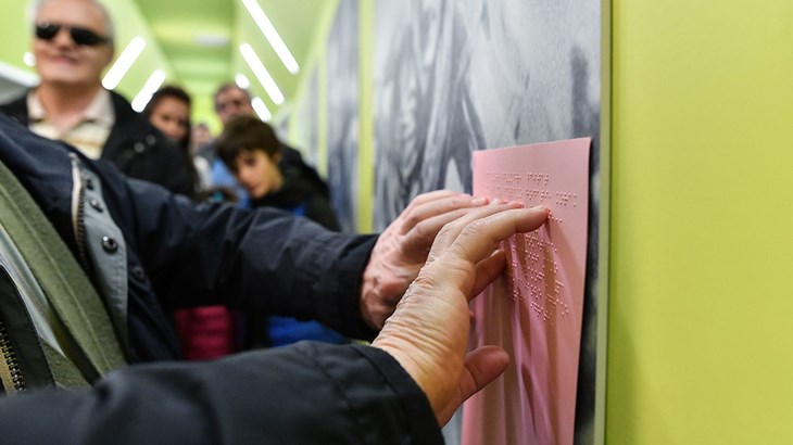 Taktilni obilazak Maksimira za slijepe i slabovidne navijače