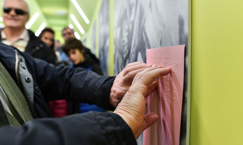 Taktilni obilazak Maksimira za slijepe i slabovidne navijače