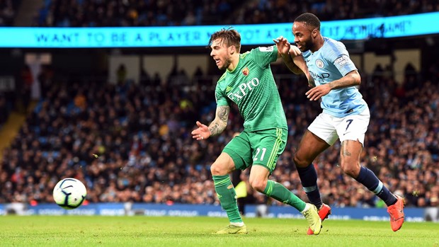 Ekspresni Sterlingov hat-trick drži Manchester City na vrhu ljestvice