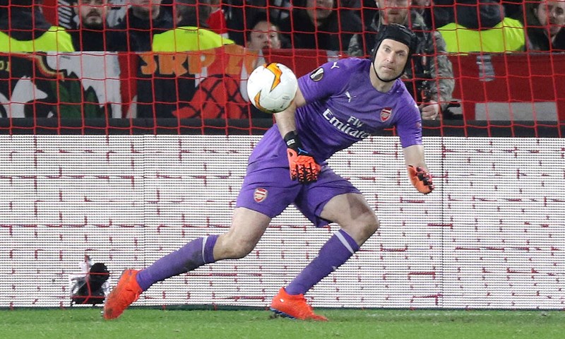 Petr Čech u 41. godini brani za hokejaške prvake