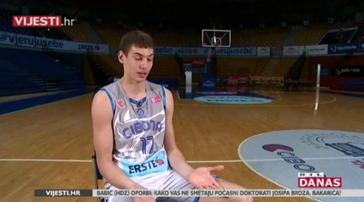 [RTL Video] Rijetka svijetla priča hrvatske košarke: 16-godišnji Roko Prkačin krenuo je očevim stopama