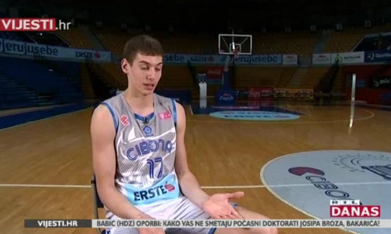 [RTL Video] Rijetka svijetla priča hrvatske košarke: 16-godišnji Roko Prkačin krenuo je očevim stopama