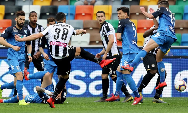 Tudor i Udinese sve bliže ostanku, Frosinone šokirao Fiorentinu
