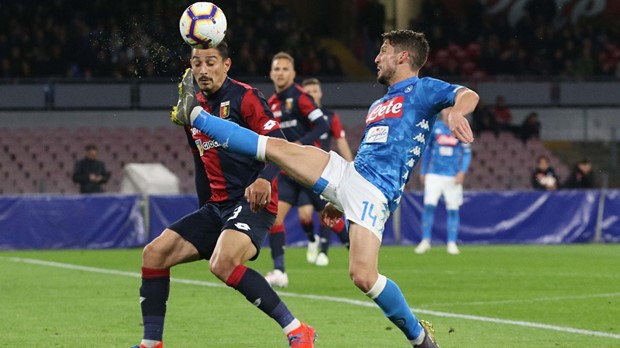 Napoli ponovno kiksao, Genoa igrala s igračem manje više od sat vremena