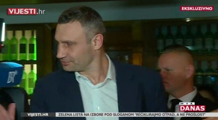 [RTL Video]  Vitalij Kličko: "Politika je poput MMA-a, primaš udarce u leđa i ispod pojasa"