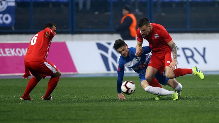 Osječani u tmurnom Gradskom vrtu lako slavili protiv Rudeša