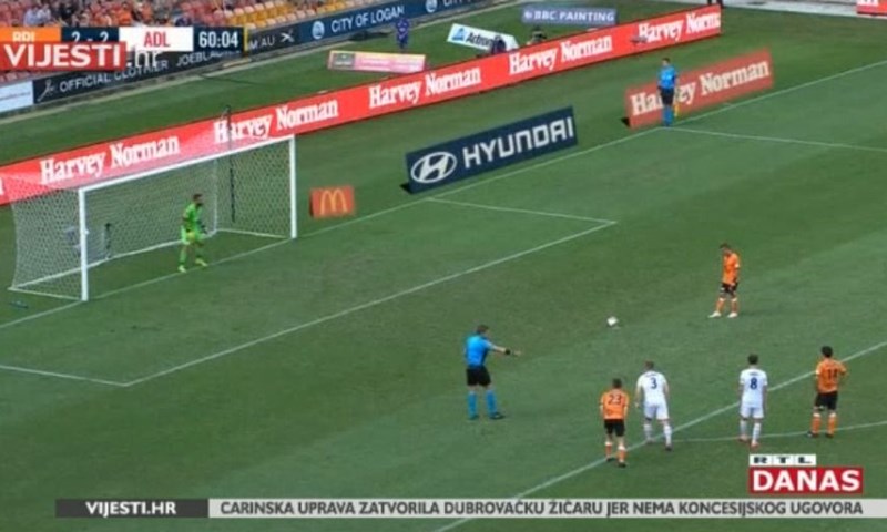 [RTL Video] Kazneni udarac koji je obišao svijet: Prozvan je najdrskijim u povijesti australskog nogometa