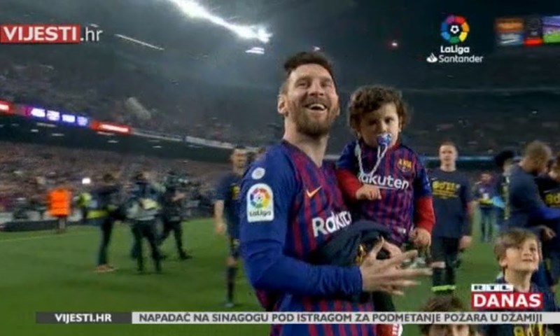[RTL Video] Barcelona je obranila naslov prvaka Španjolske i to pošteno proslavila