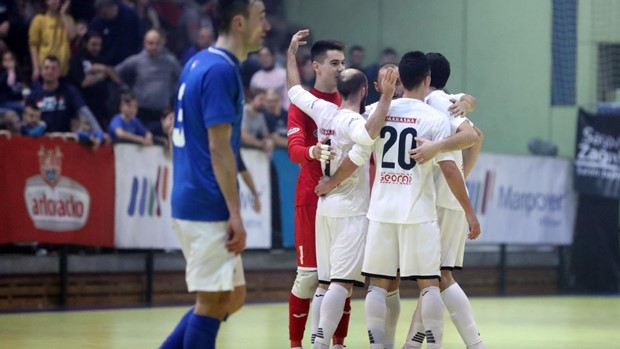 Novo Vrijeme do visoke pobjede protiv Futsal Dinama u prvoj polufinalnoj utakmici
