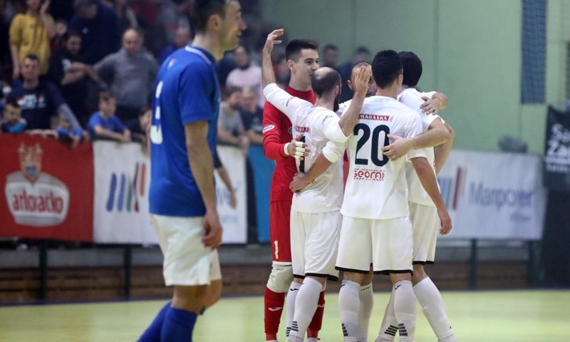 Novo Vrijeme do visoke pobjede protiv Futsal Dinama u prvoj polufinalnoj utakmici