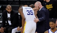 Kerr: "Durant će propustiti cijelu sezonu, a Klay je zaradio brutalnu ozljedu"