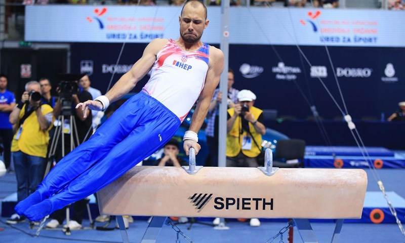 Robert Seligman nije bio spreman za finalnu vježbu, morao se zadovoljiti sedmim mjestom