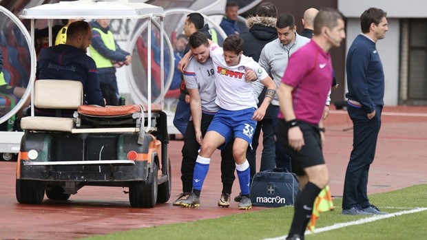 Bradarić ipak nije teže ozlijeđen, ali propušta Dinamo