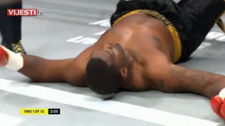 [RTL Video] Udarac koji je Corbina poslao na pod