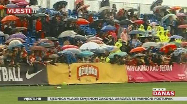 [RTL Video] Niti kiša nije smetala, hrvatski reprezentativci razveselili Omišane