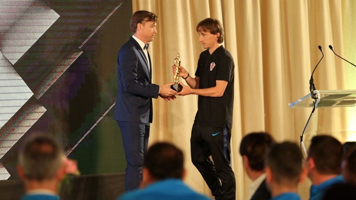 Luka Modrić najbolji igrač Hrvatske u izboru Nogometnog sindikata