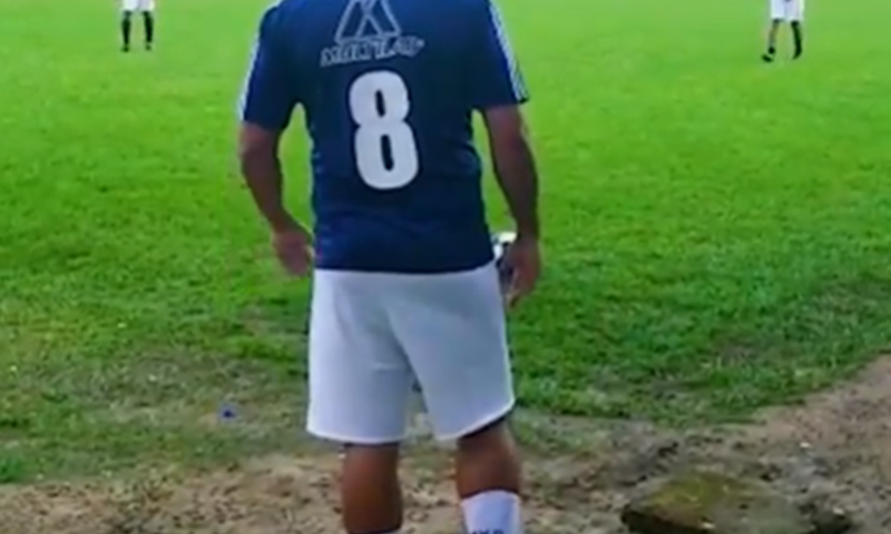 FANATIK: Blaž Slišković sigurno mu nije bio nogometni uzor