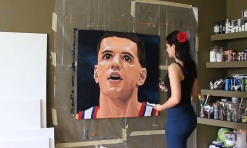 [VIDEO] Čista umjetnost: Draženov portret koji je ušao u legendu
