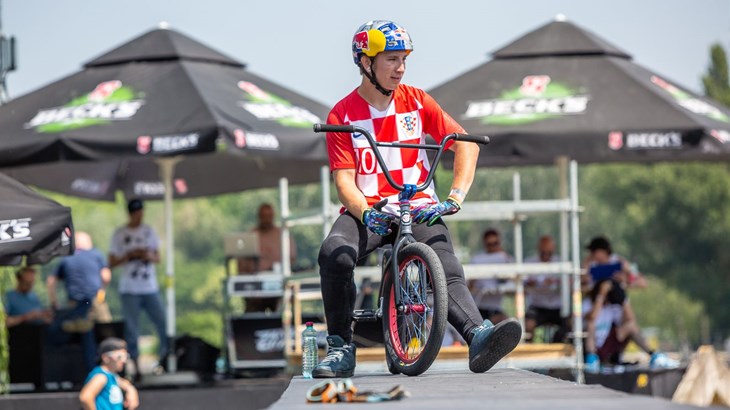 Marin Ranteš i s posuđenim BMX-om do trećeg mjesta