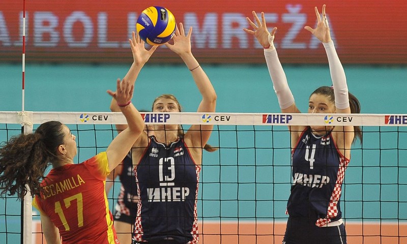 Hrvatske odbojkašice preko Španjolske do finala Europske zlatne lige
