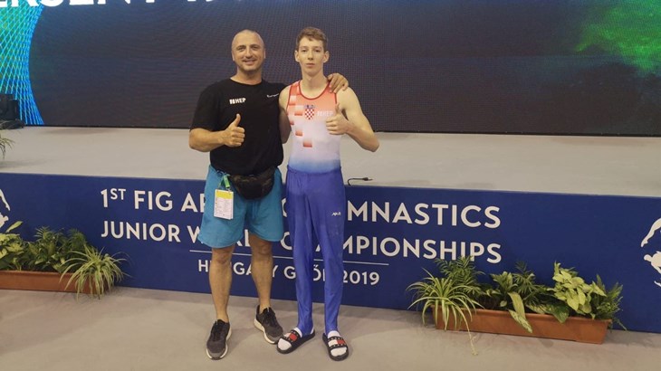 Mateo Žugec u finalu Svjetskog juniorskog gimnastičkog prvenstva