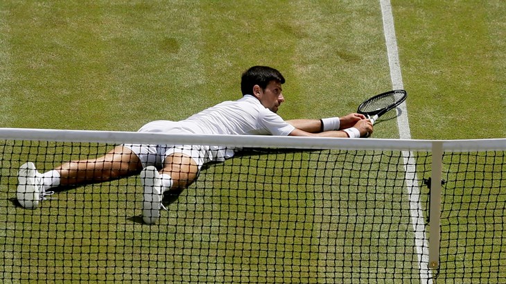Novak Đoković prvi finalist Wimbledona, Bautista Agut nije mogao više od osvojenog seta