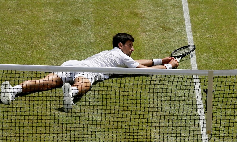 Novak Đoković prvi finalist Wimbledona, Bautista Agut nije mogao više od osvojenog seta