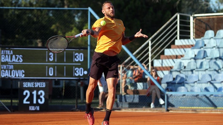 Viktor Galović za samo 40 minuta do drugog kola u Genovi