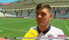 [RTL Video] Čolina: "Hajduk je u meni prepoznao potencijal, nadam se da ću to što prije pokazati"