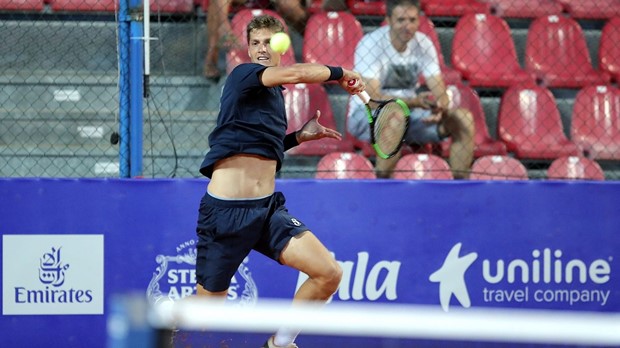 Nino Serdarušić predao četvrtfinalni meč početkom trećeg seta
