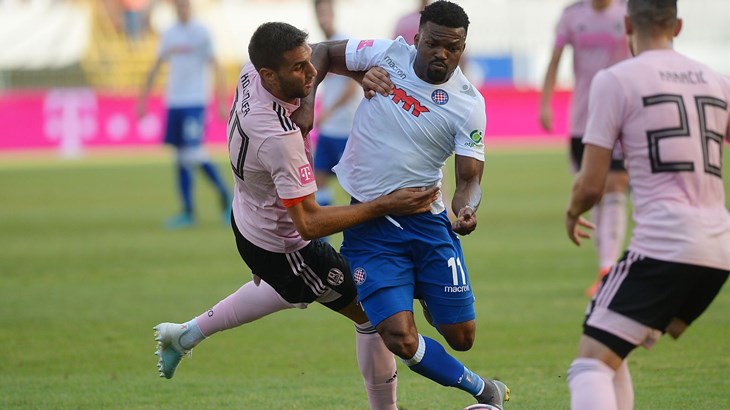 Hajduk eksplodirao u 40. minuti i predvođen Eduokom visoko svladao Lokomotivu