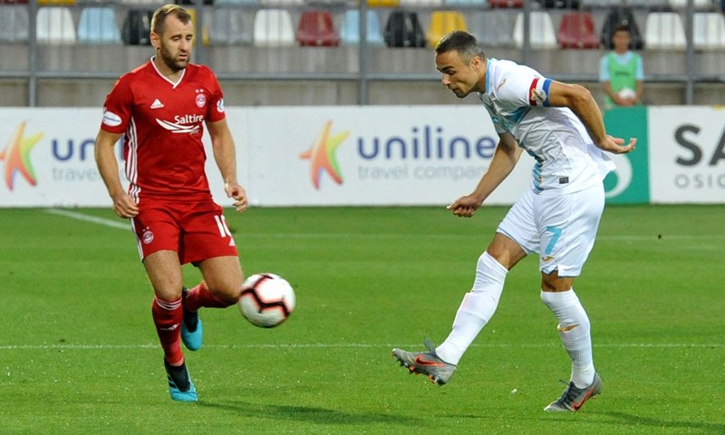 Rijeka lakše od očekivanja sredila Škote i prošla u play-off Europske lige