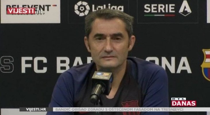[RTL Video] Valverde: "Ne mogu garantirati 100 posto da će Rakitić ostati"