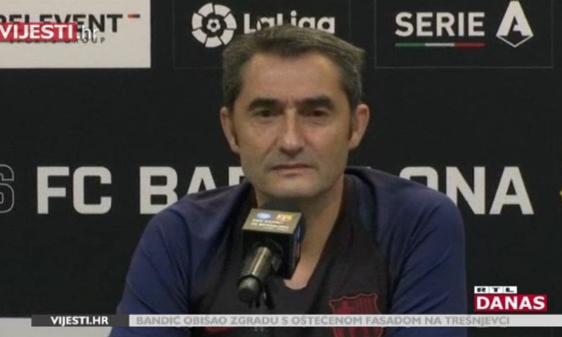 [RTL Video] Valverde: "Ne mogu garantirati 100 posto da će Rakitić ostati"