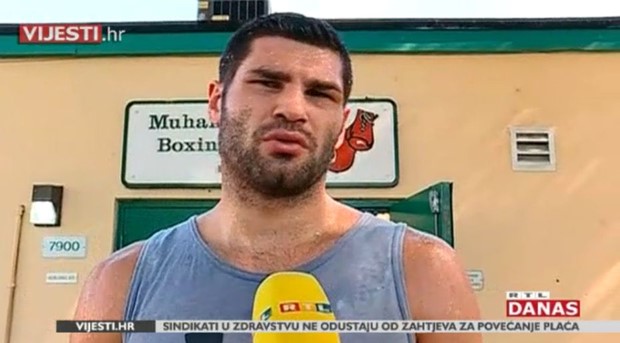 [RTL Video] Hrgović osjetio lakat: "To su male ozljedice, kada par dana odmorim, to odmah zacijeli"