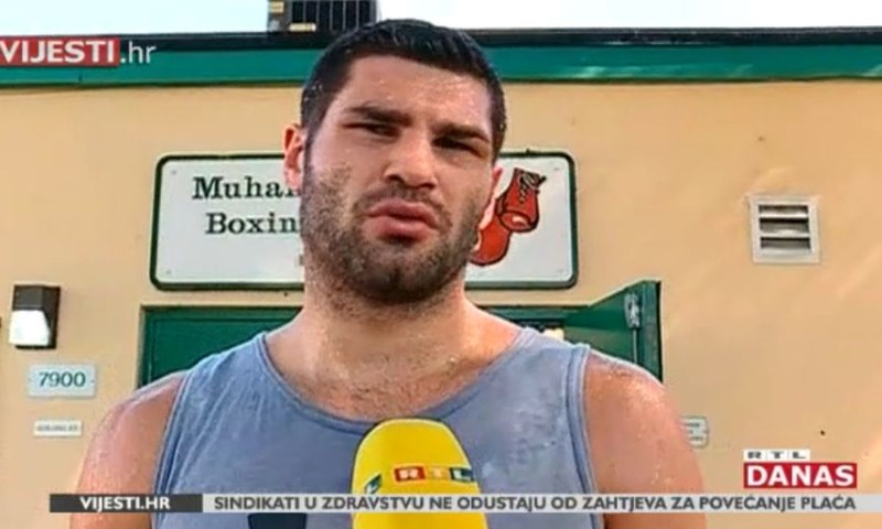 [RTL Video] Hrgović osjetio lakat: "To su male ozljedice, kada par dana odmorim, to odmah zacijeli"