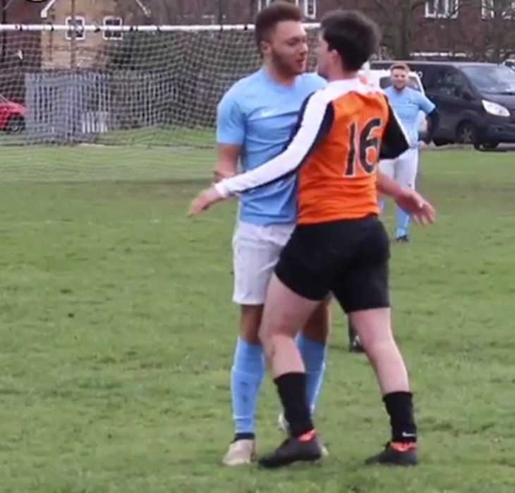 FANATIK: Poljubac za rastanak bio je dobro rješenje