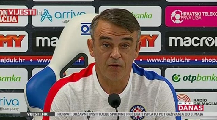 [RTL Video] Burića muči loš travnjak: "Trebat će uvijek dodir više"