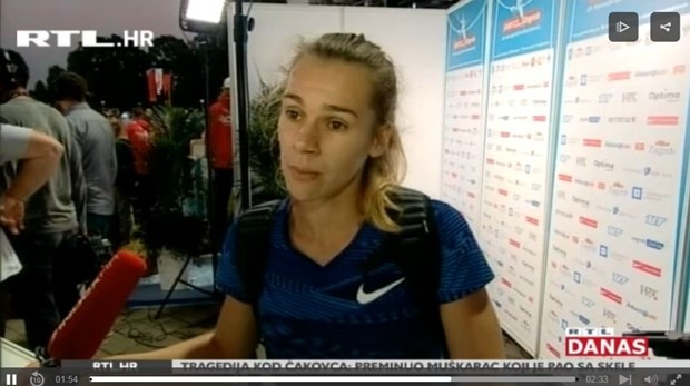 [RTL Video] Sara Kolak: "Drago mi je da se ovo dogodilo na domaćem terenu, jako sam zadovoljna"