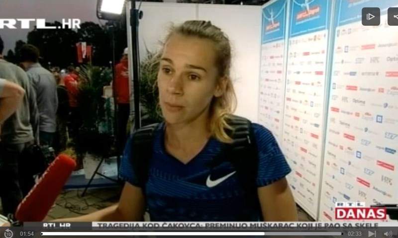 [RTL Video] Sara Kolak: "Drago mi je da se ovo dogodilo na domaćem terenu, jako sam zadovoljna"