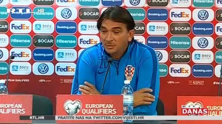 [RTL Video] Dalić: "Nemamo potrebu puno toga mijenjati nakon Slovačke"