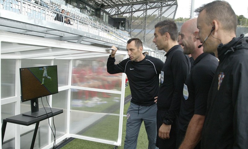 Sve je spremno za uvođenje VAR-a u HNL: "Očekujemo pozitivan odgovor IFAB-a i početak upotrebe VAR-a"