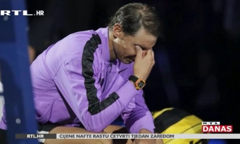 [RTL Video] Emotivni Nadal: "Pokušao sam zadržati emocije, ali u nekim trenucima to je nemoguće"