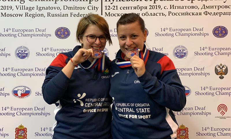 Hrvatska se vratila s Europskog prvenstva gluhih s dva brončana odličja