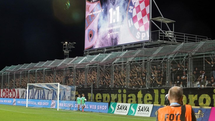 Kazne za Rijeku i Hajduk, gosti prošli osam puta lošije