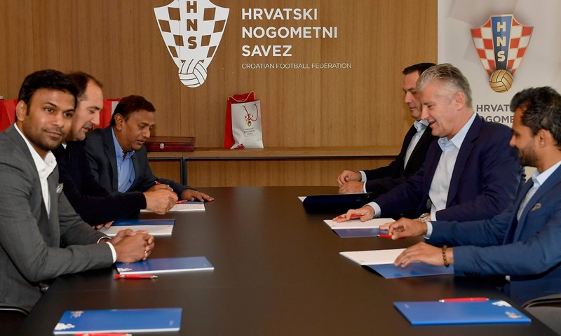 Igor Štimac s čelnicima Indijskog nogometnog saveza posjetio HNS