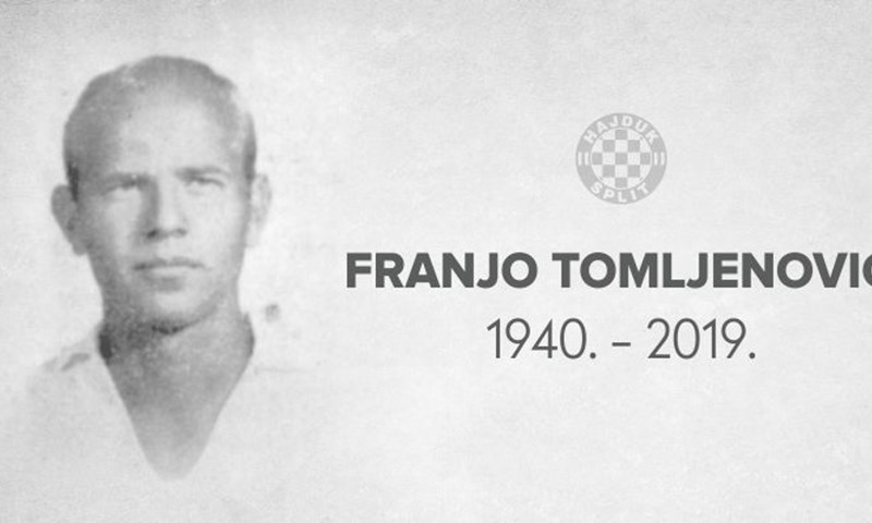 Preminuo bivši igrač Hajduka Franjo Tomljenović